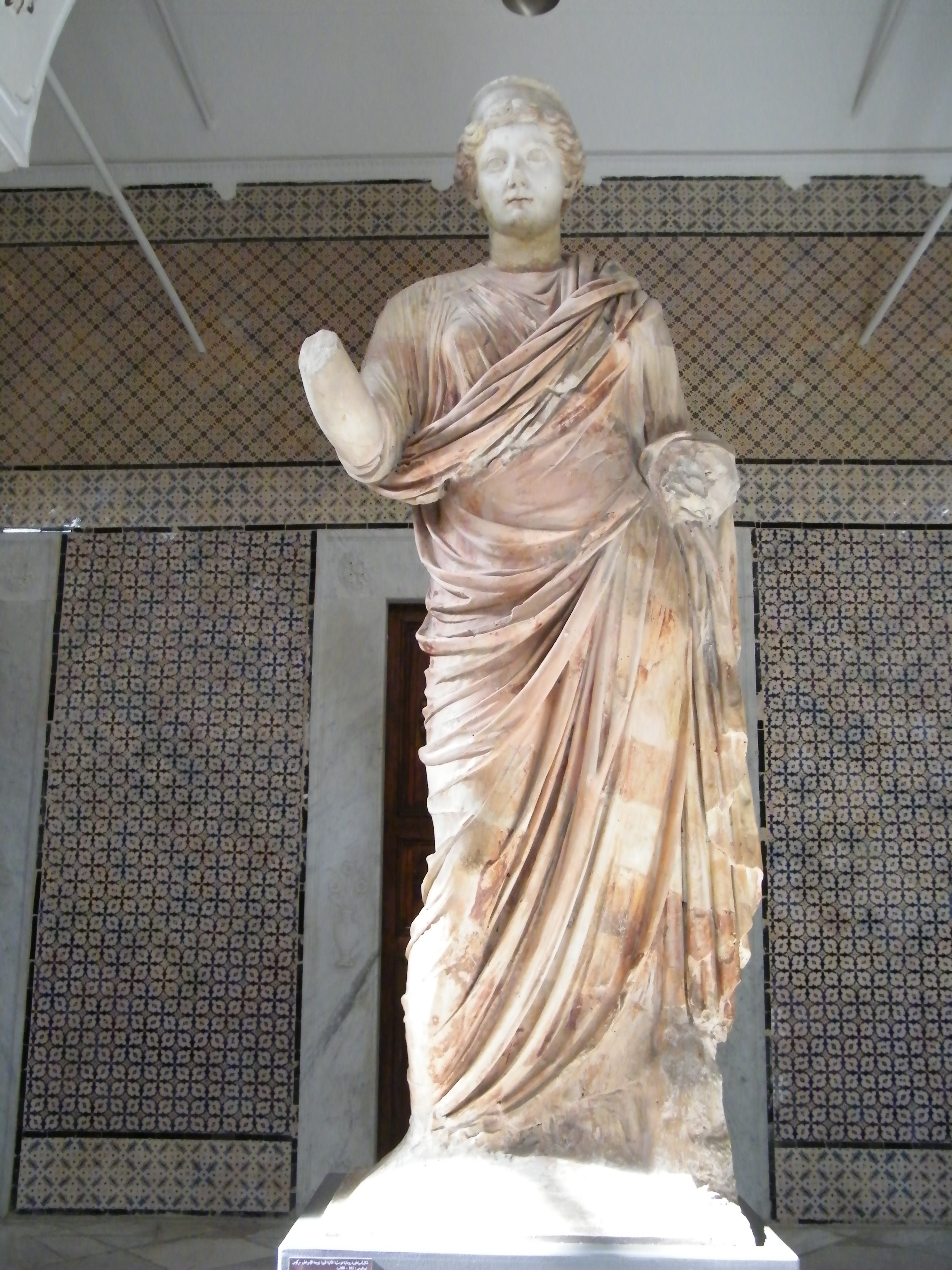 Livia-Statue im Bardo-Museum in Tunis Livia-Statue im Bardo-Museum in Tunis